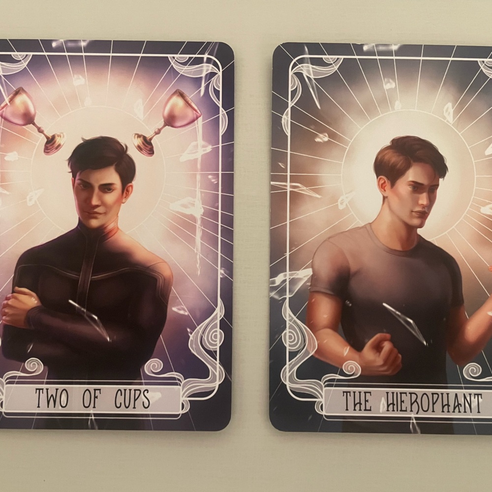 Fairyloot Shatter Me Tarot Cards